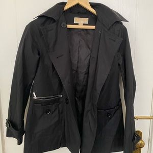 Micheal Kors Hooded Raincoat